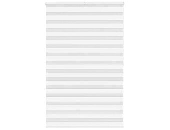 Zebra Rolgordijn Wit 145x200cm - 57% Korting