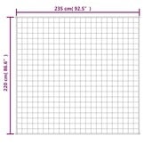 vidaXL Verzwaringsdeken Blauw 220x235 cm - 15 kg - 34% Korting