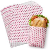 Vetvrij Inpakpapier Rood Hartjesmotief (50 stuks) - 48% Korting!