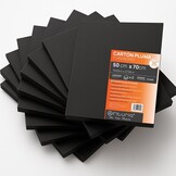 Zwarte Schuimplaat 50x70 cm (2 stuks) - Licht & Stevig Foamboard