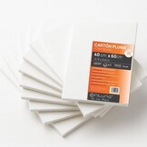 Zwarte Schuimplaat 50x70 cm (2 stuks) - Licht & Stevig Foamboard