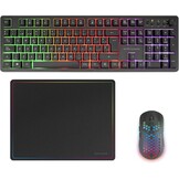 Draadloze Gaming Toetsenbord & Muis Set met RGB - Spaans QWERTY