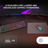 Draadloze Gaming Toetsenbord & Muis Set met RGB - Spaans QWERTY