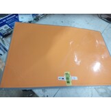 Harde Bureaumat Oranje 60x40 cm | Imitatieleer | Zadelstiksel | 49% Korting