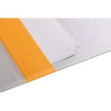 Harde Bureaumat Oranje 60x40 cm | Imitatieleer | Zadelstiksel | 49% Korting