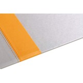 Harde Bureaumat Oranje 60x40 cm | Imitatieleer | Zadelstiksel | 49% Korting