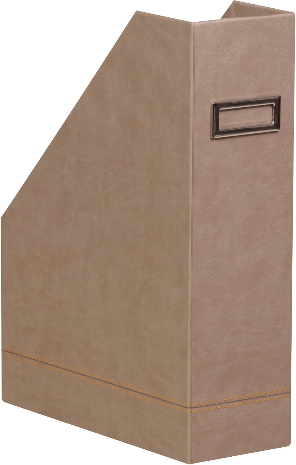 Harde Bureaumat Oranje 60x40 cm | Imitatieleer | Zadelstiksel | 49% Korting
