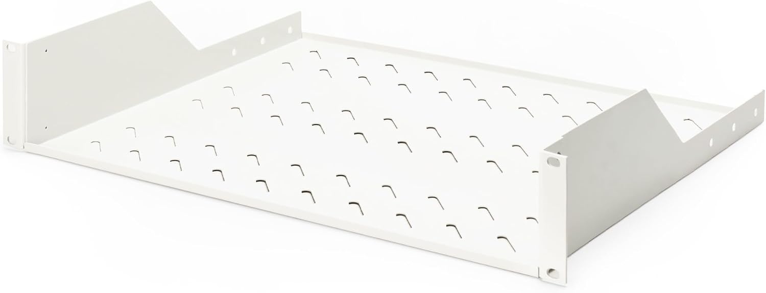 Legbord 1U 19-inch Serverkast - Geperforeerd & Zwart (31% Korting)