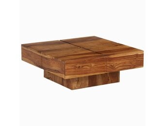 Salontafel Acaciahout 80x80cm - 54% Korting