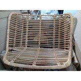 Eetkamerstoelen Riet & IJzer Naturel (2 stuks) - 59% Korting!