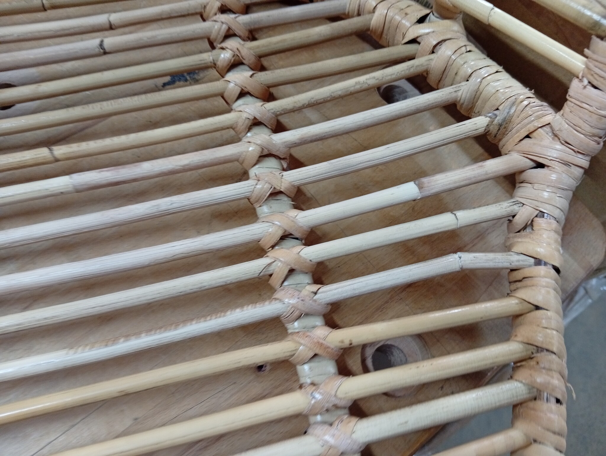 Eetkamerstoelen Riet & IJzer Naturel (2 stuks) - 59% Korting!