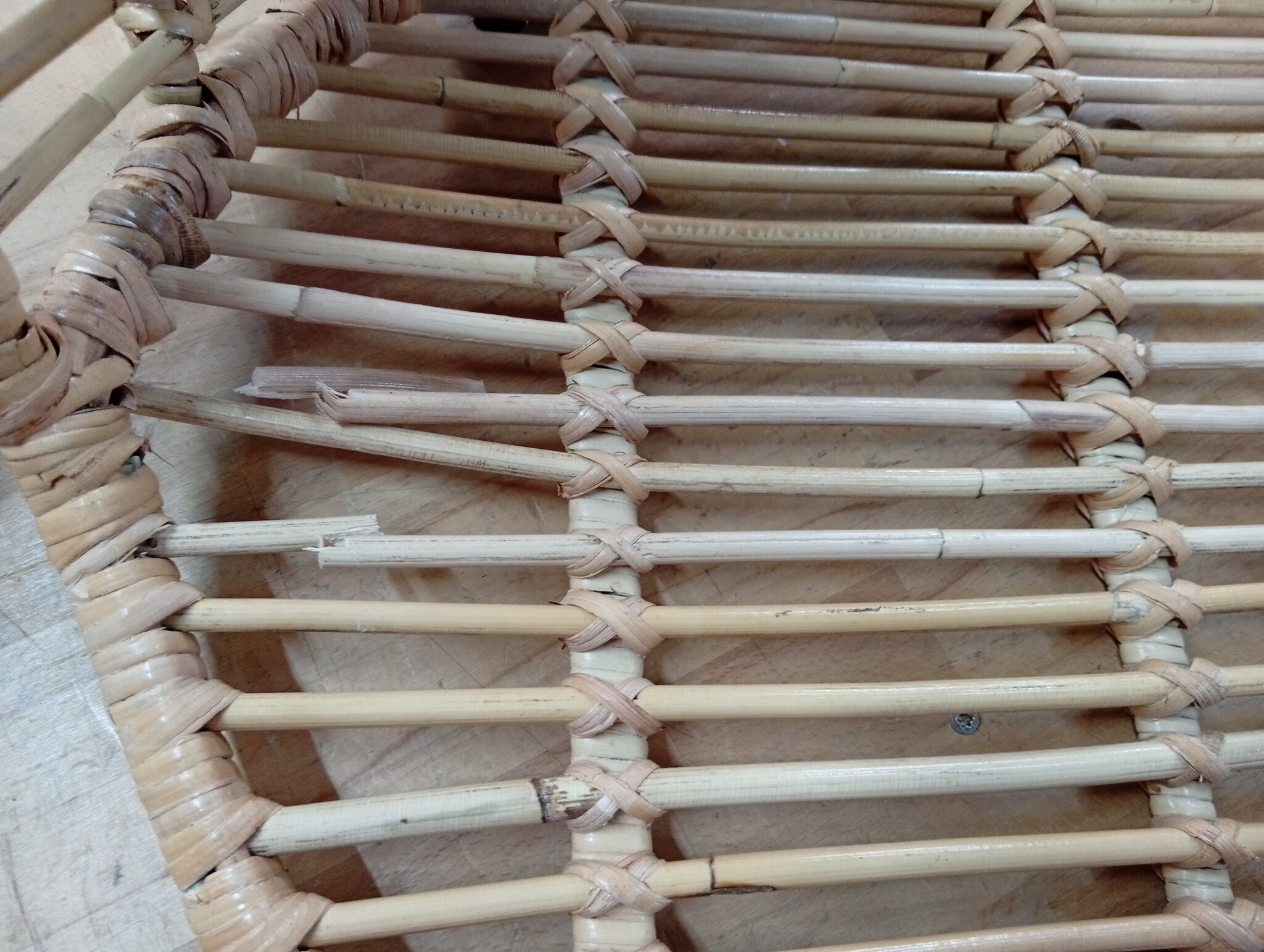 Eetkamerstoelen Riet & IJzer Naturel (2 stuks) - 59% Korting!