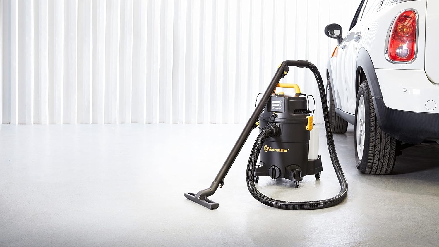 Vacmaster VK1323PFR Nat/Droogzuiger 1300W 23L Zwart Geel XL - 54% Korting