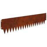 Gazonrand 10x Staal 103cm Roestkleurig - 34% Korting!