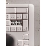 CHERRY STREAM Toetsenbord QWERTZ Wit-Grijs - 56% Korting