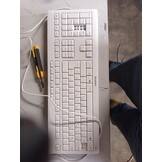 CHERRY STREAM Toetsenbord QWERTZ Wit-Grijs - 56% Korting