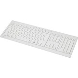 CHERRY STREAM Toetsenbord QWERTZ Wit-Grijs - 56% Korting