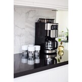 Severin KA 4813 Koffiezetapparaat met Bonenmaler - Zwart/RVS - 35% Korting