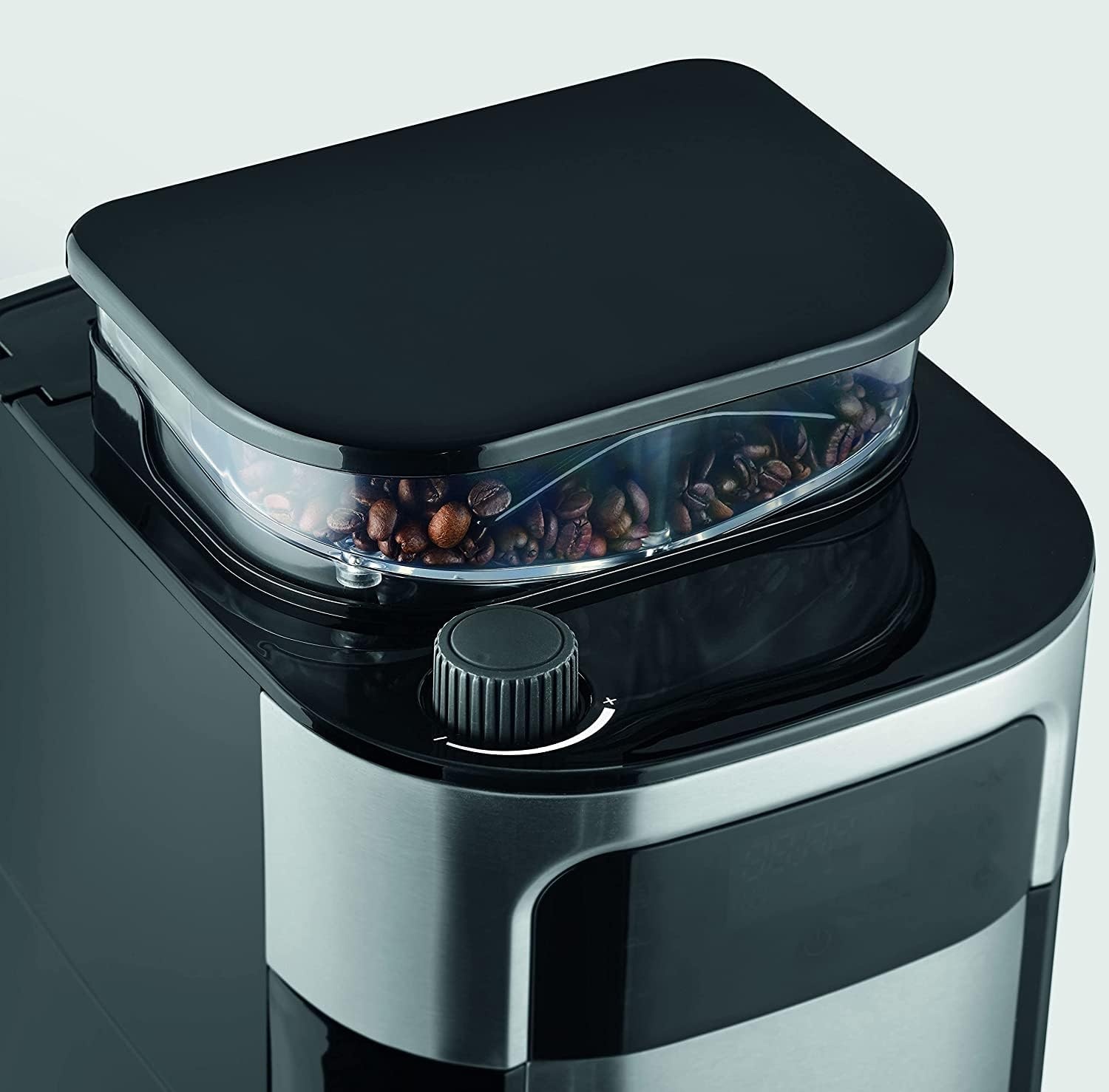 Severin KA 4813 Koffiezetapparaat met Bonenmaler - Zwart/RVS - 35% Korting