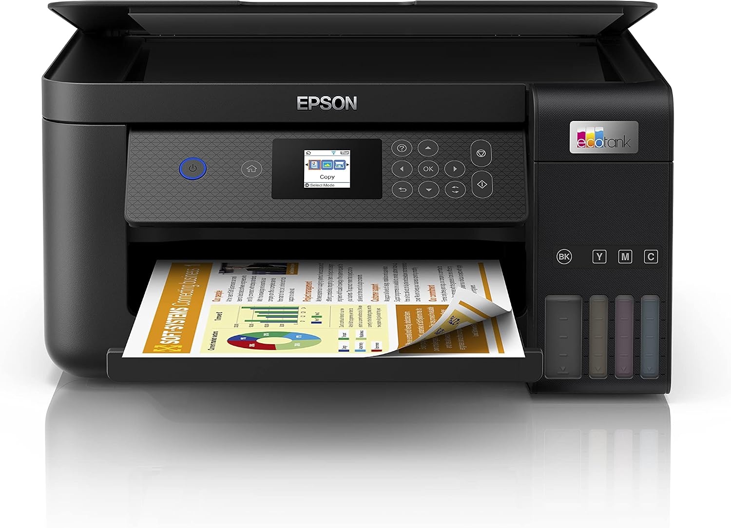 Epson EcoTank ET-2870 Inkjet All-in-One Printer Zwart