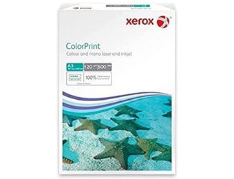 Xerox 003R96603 Premium Colour Laser Paper Printer Paper DIN A3, 120 g/m², 500 Sheets Per Pack, White - Maat A3