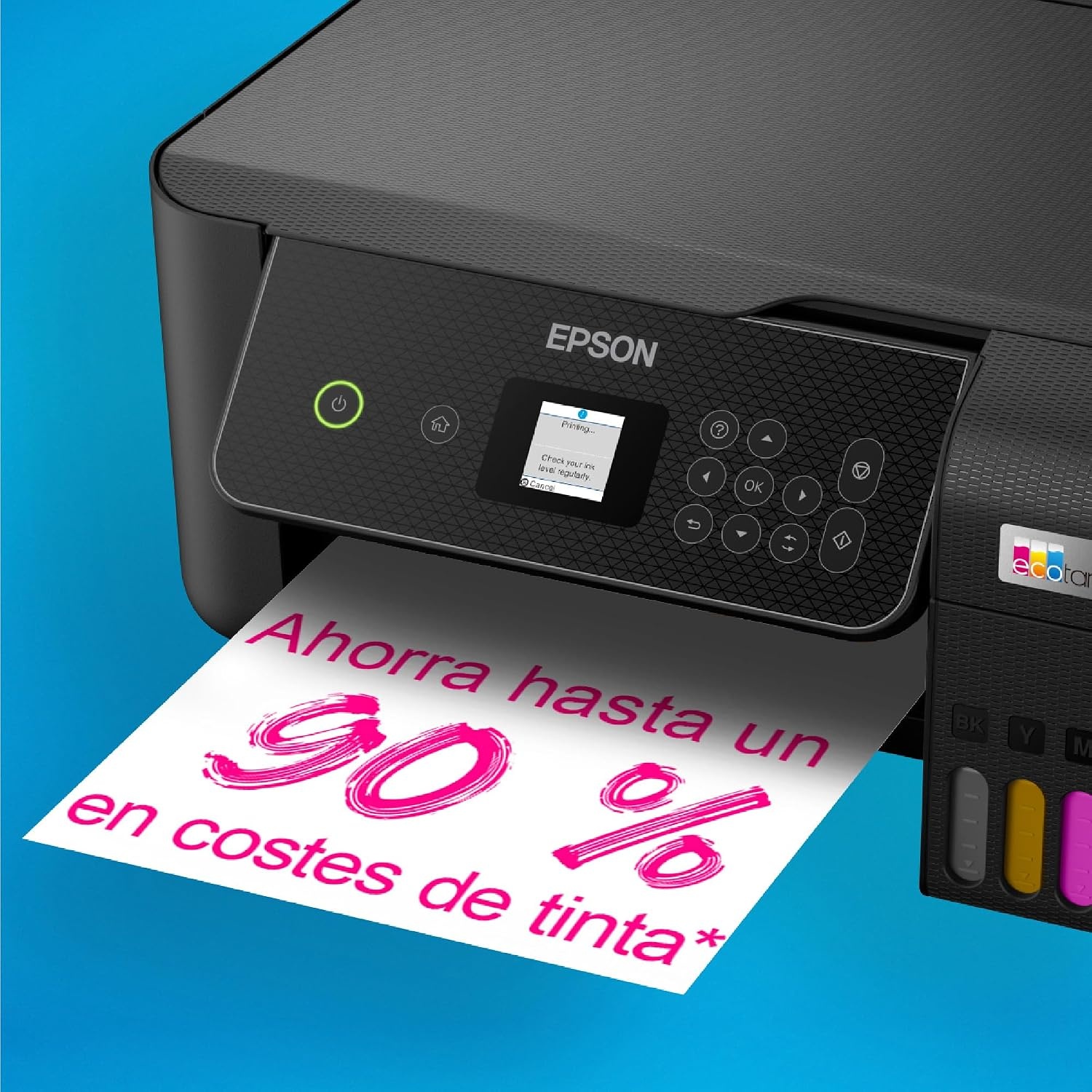 Epson EcoTank ET-2870 Inkjet All-in-One Printer Zwart