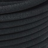 vidaXL Druppelslang 0,6'' 100 m rubber zwart
