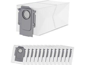 10 stofzuigerzakken voor Roborock Q Revo/Qrevo Pro/QrevoMaxV/Qrevo Curv/s8 MaxVUltra/S8Max Ultra/Qrevo Edge/Qrevo S/Qrevo Plus/QreVo Master/Orevo Slim (14 A)