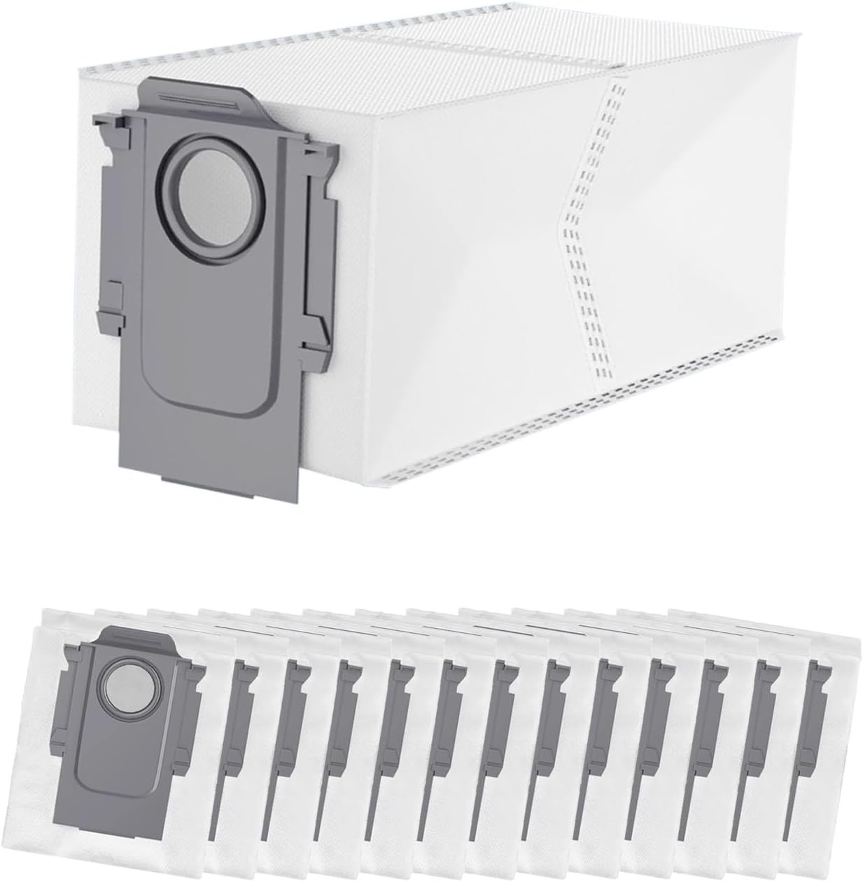 10 stofzuigerzakken voor Roborock Q Revo/Qrevo Pro/QrevoMaxV/Qrevo Curv/s8 MaxVUltra/S8Max Ultra/Qrevo Edge/Qrevo S/Qrevo Plus/QreVo Master/Orevo Slim (14 A)