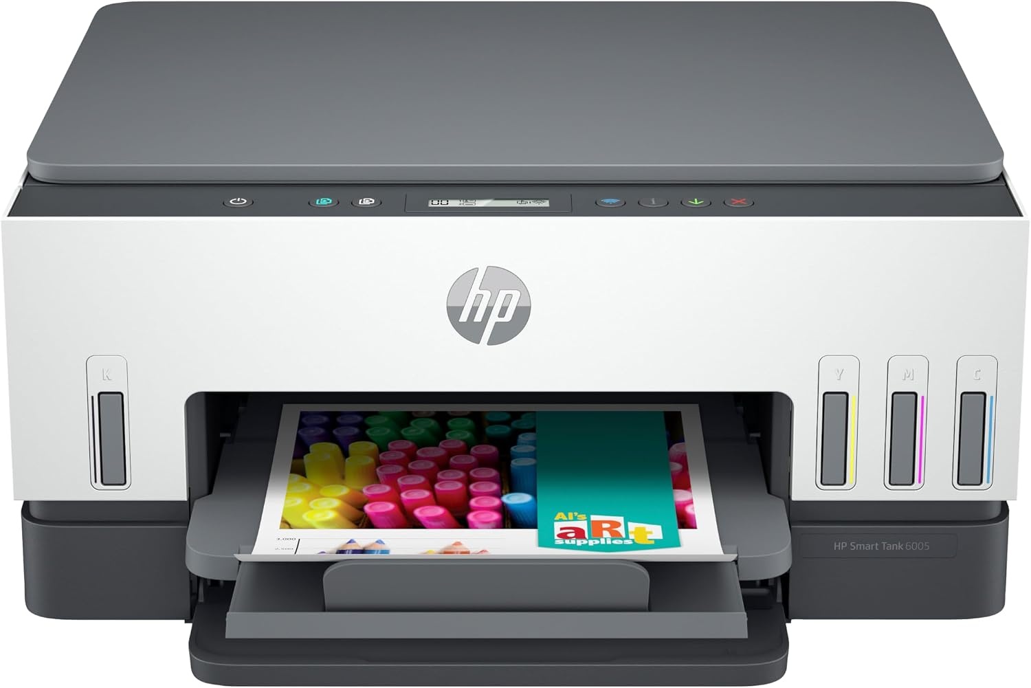 HP Smart Tank 670 Draadloze All-in-One kleurenprinter, kopieerapparaat, scanner