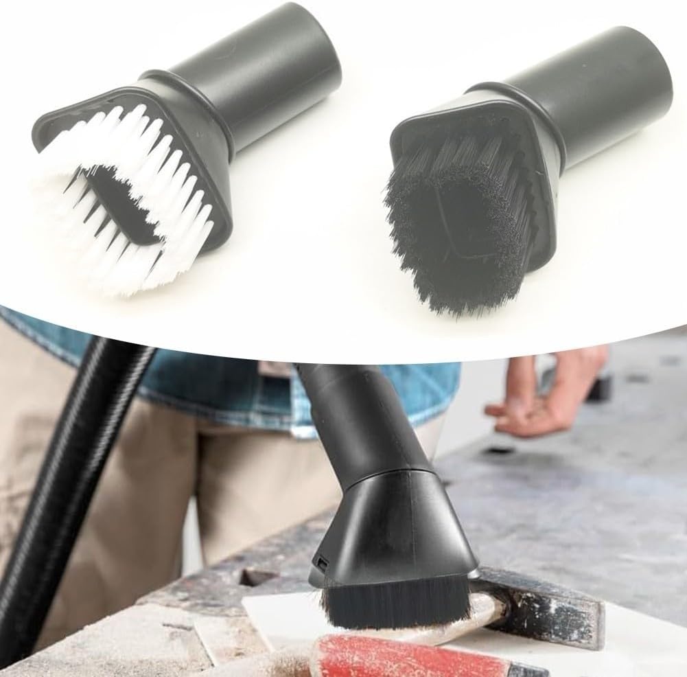 Voor Karcher Stofzuiger Accessoires Zuigborstel 2.863-221.0 Fit voor Karcher WD2 WD3 WD4 WD5 Stofzuiger, Stofzuiger voor Auto Interieur Bekleding Reiniging (zwart)