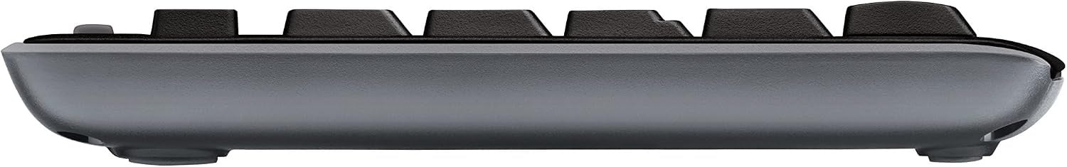 Logitech MK270 Draadloos Toetsenbord en Muiscombinatie voor Windows, Duitse QWERTZ indeling - Zwart