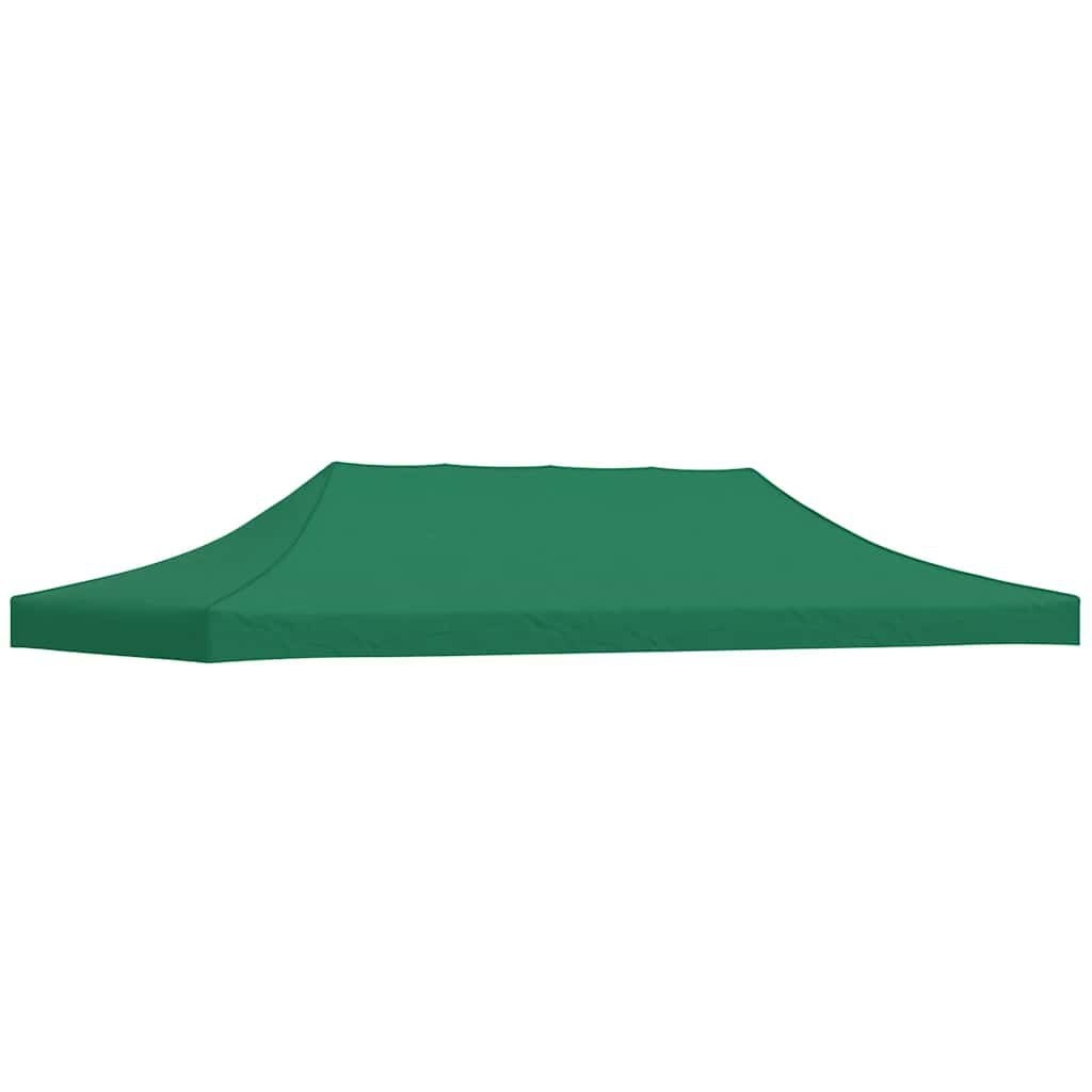 vidaXL Partytentdak 270 g/m² 6x3 m groen