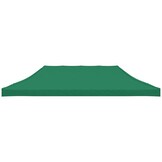 vidaXL Partytentdak 270 g/m² 6x3 m groen