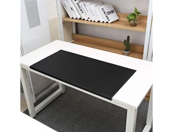 SK Studio bureau-onderlegger met randbescherming, waterdicht polyurethaan, antislip onderlegger voor toetsenbord, pc, laptop en muis