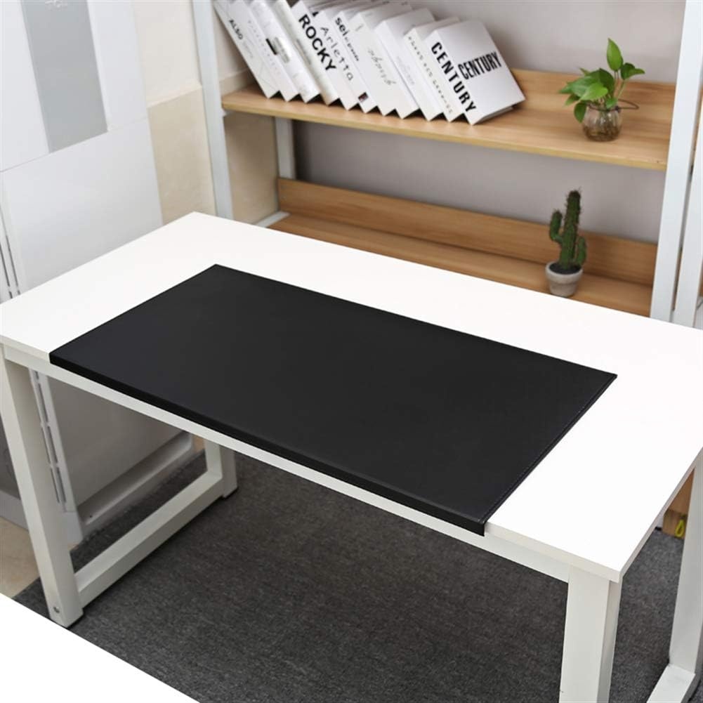 SK Studio bureau-onderlegger met randbescherming, waterdicht polyurethaan, antislip onderlegger voor toetsenbord, pc, laptop en muis