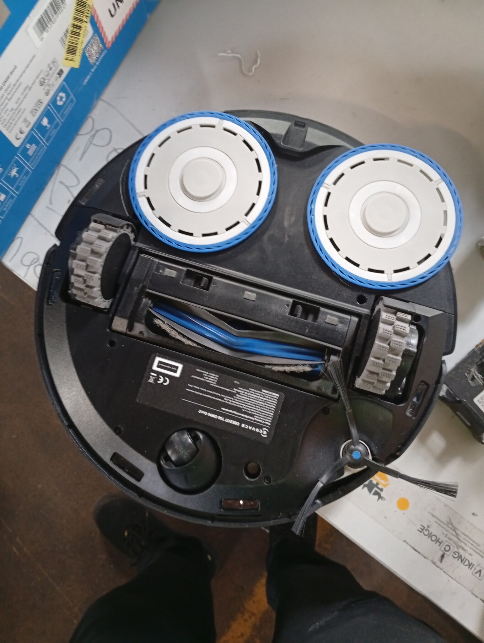 Robotstofzuiger & Dweil T50 OMNI Gen2 Zwart - 55% Korting