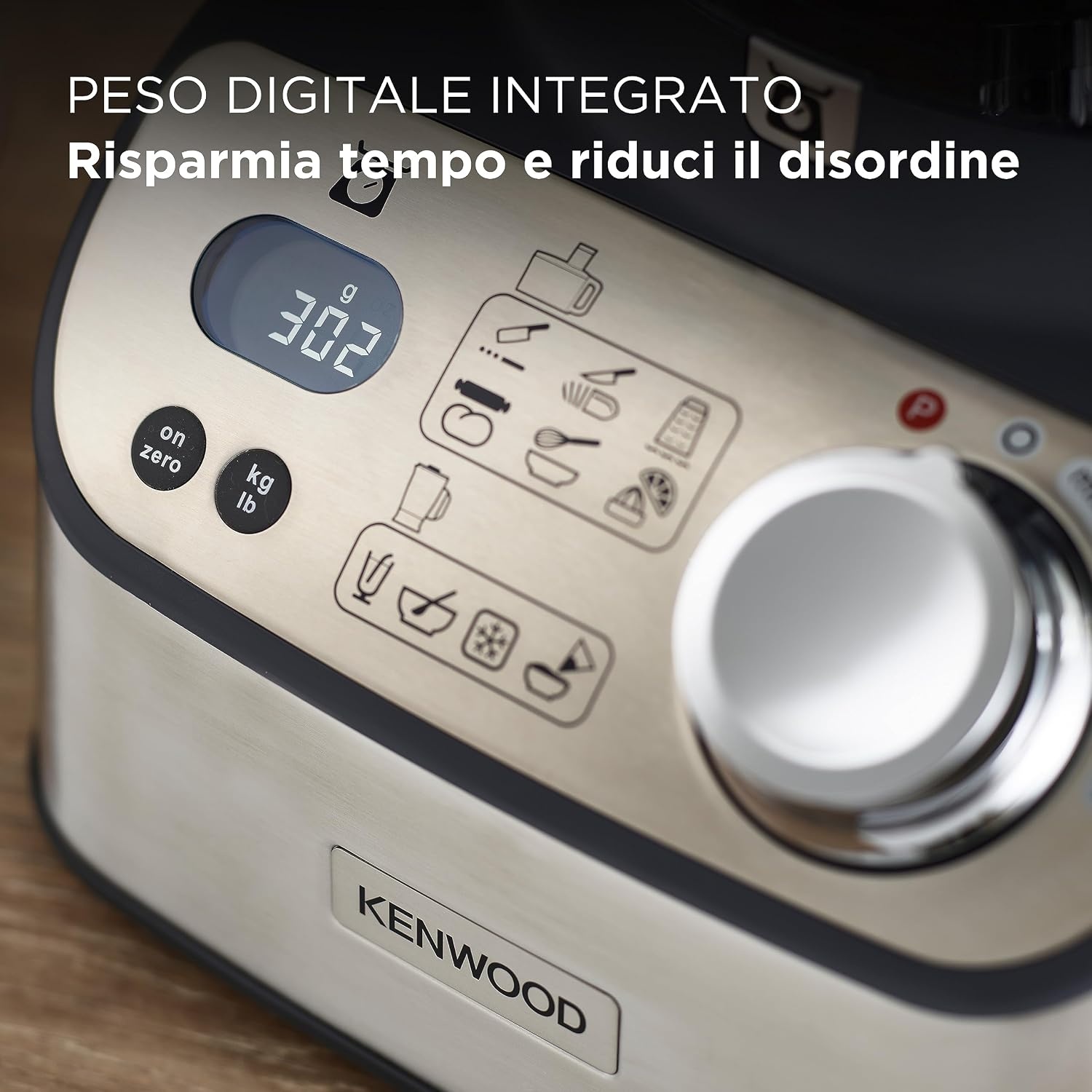 Keukenmachine Kenwood MultiPro Express Weigh+ 1000W Zilver 54% Korting