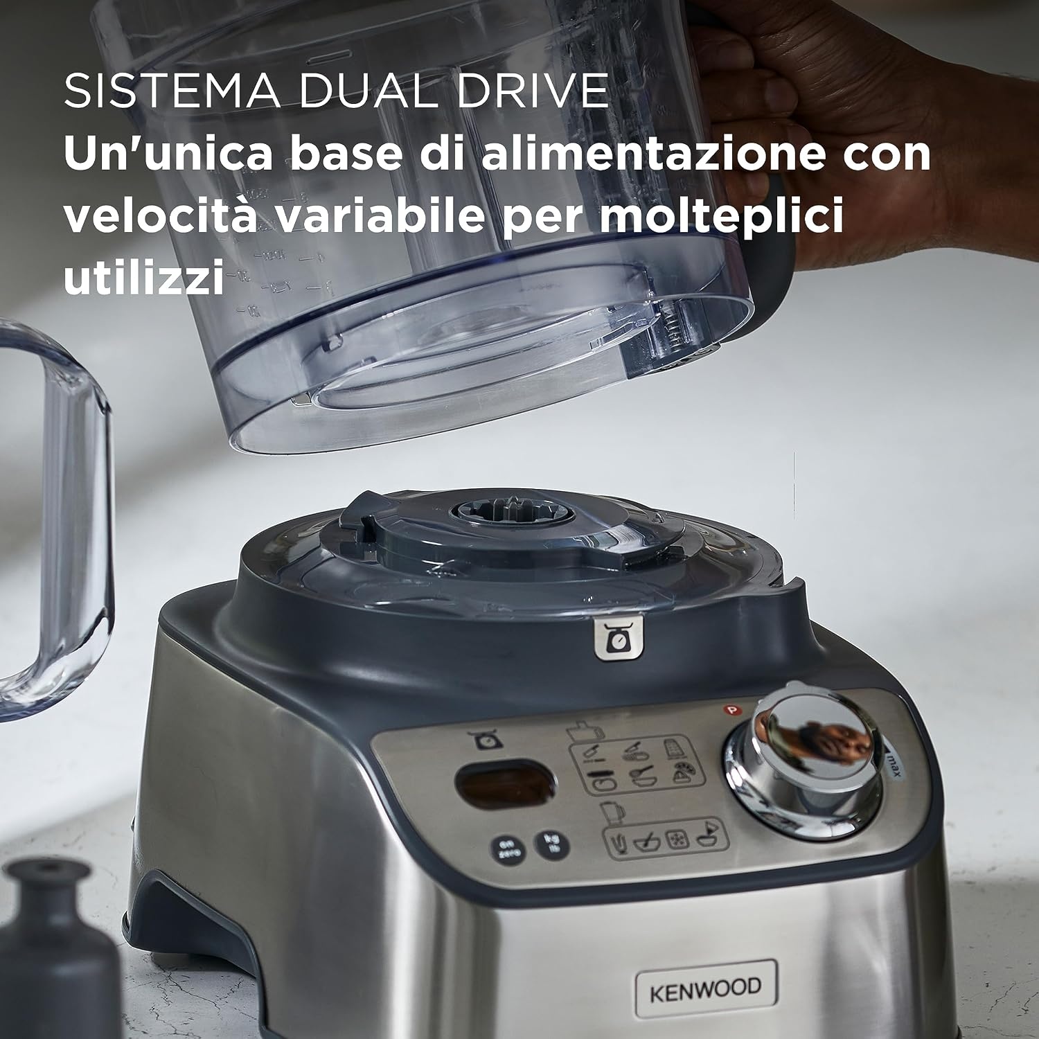 Keukenmachine Kenwood MultiPro Express Weigh+ 1000W Zilver 54% Korting