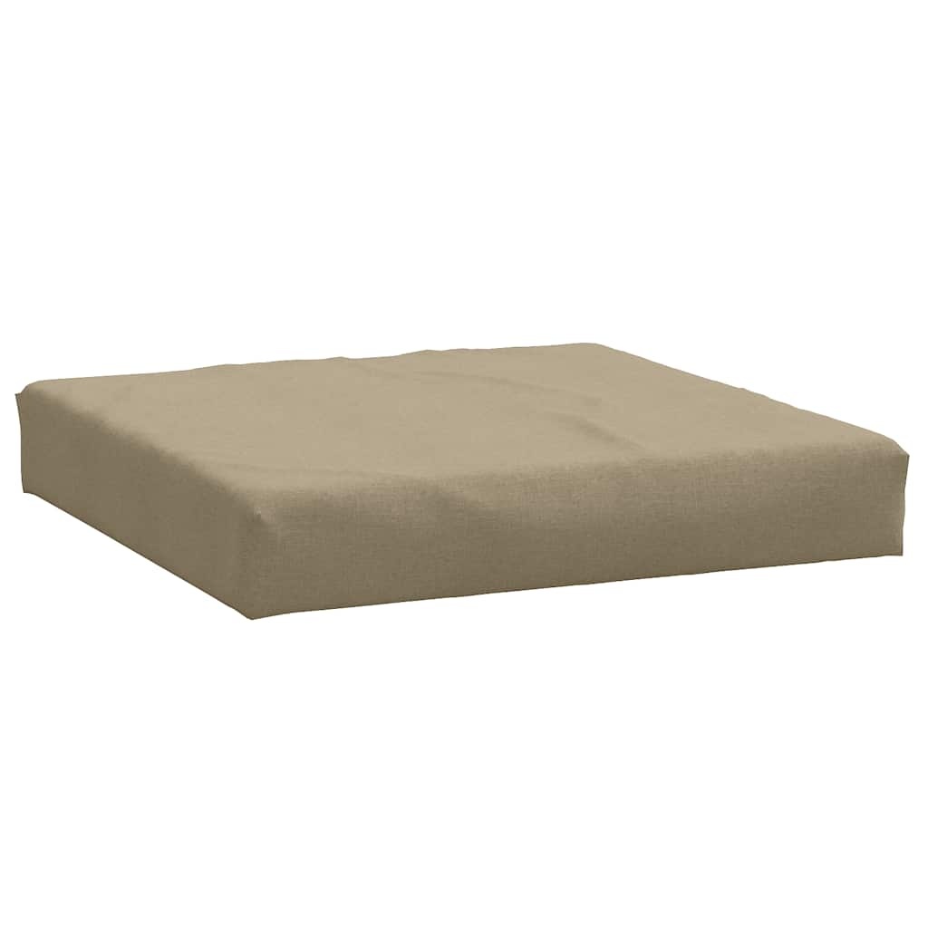 vidaXL Palletkussens Set (2 st.) - Gemêleerd Taupe - 33% Korting