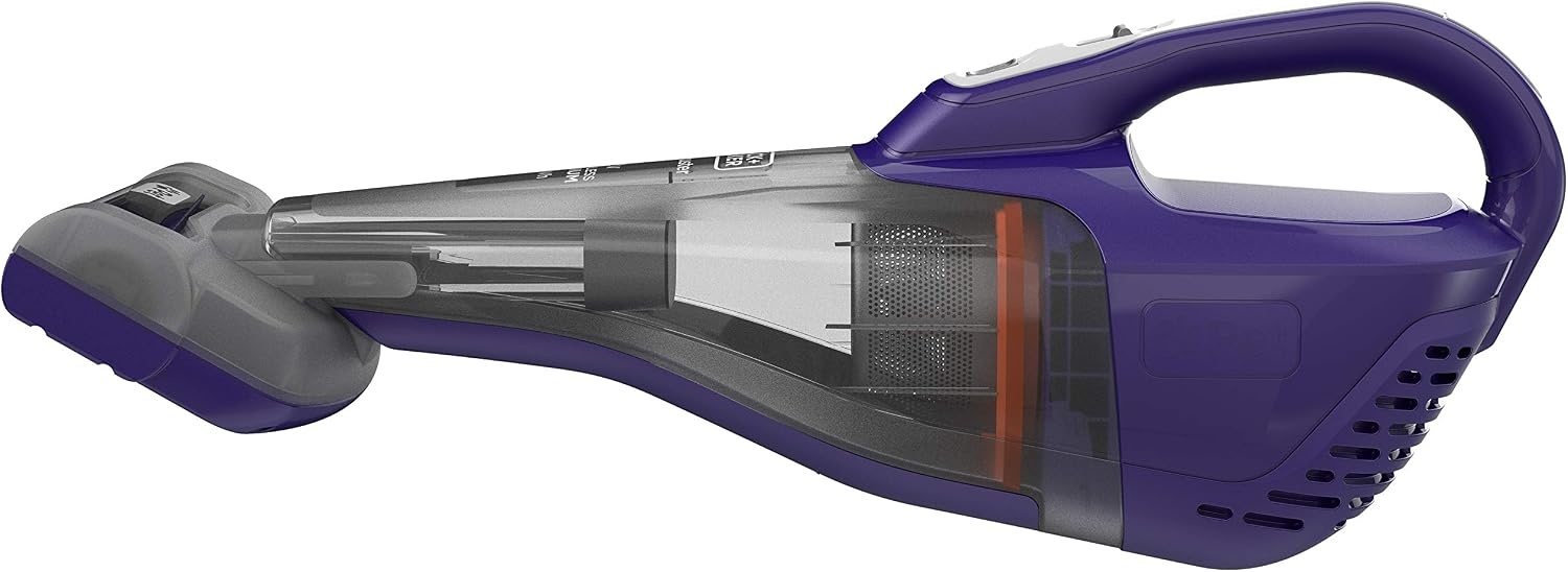 Black+Decker DVB315JP-QW handstofzuiger violet/titanium