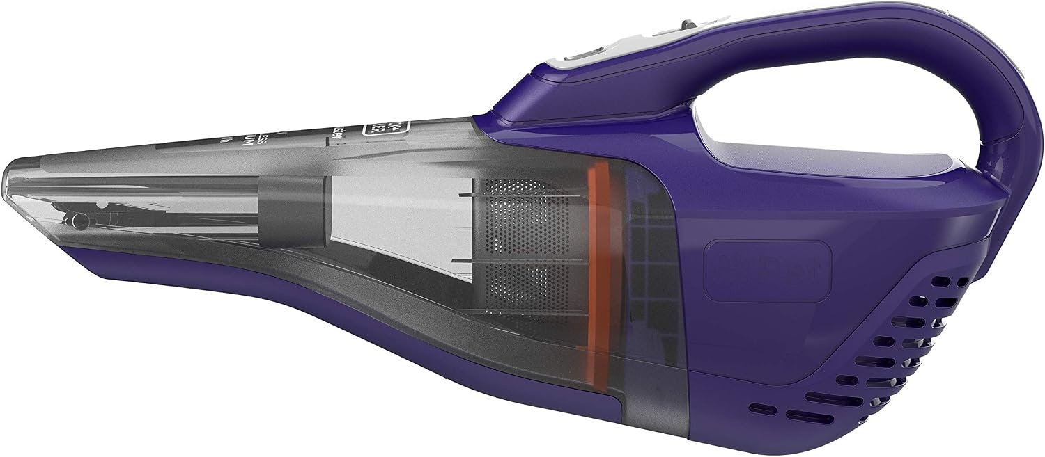 Black+Decker DVB315JP-QW handstofzuiger violet/titanium