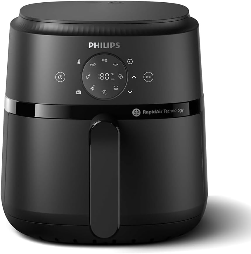 Philips Airfryer 2000 4.2L - 1500W with RapidAir technology - Maat 4.2 L (2-3 Personen)