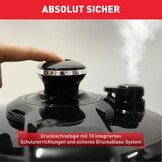 Tefal Fast & Delicious Multikocher 6 Liter - Elektrische Snelkookpan - RVS/Zwart - CY505EF0