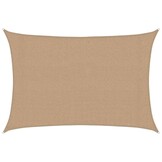 VidaXL Zonnezeil Taupe 3x4m HDPE - 33% Korting
