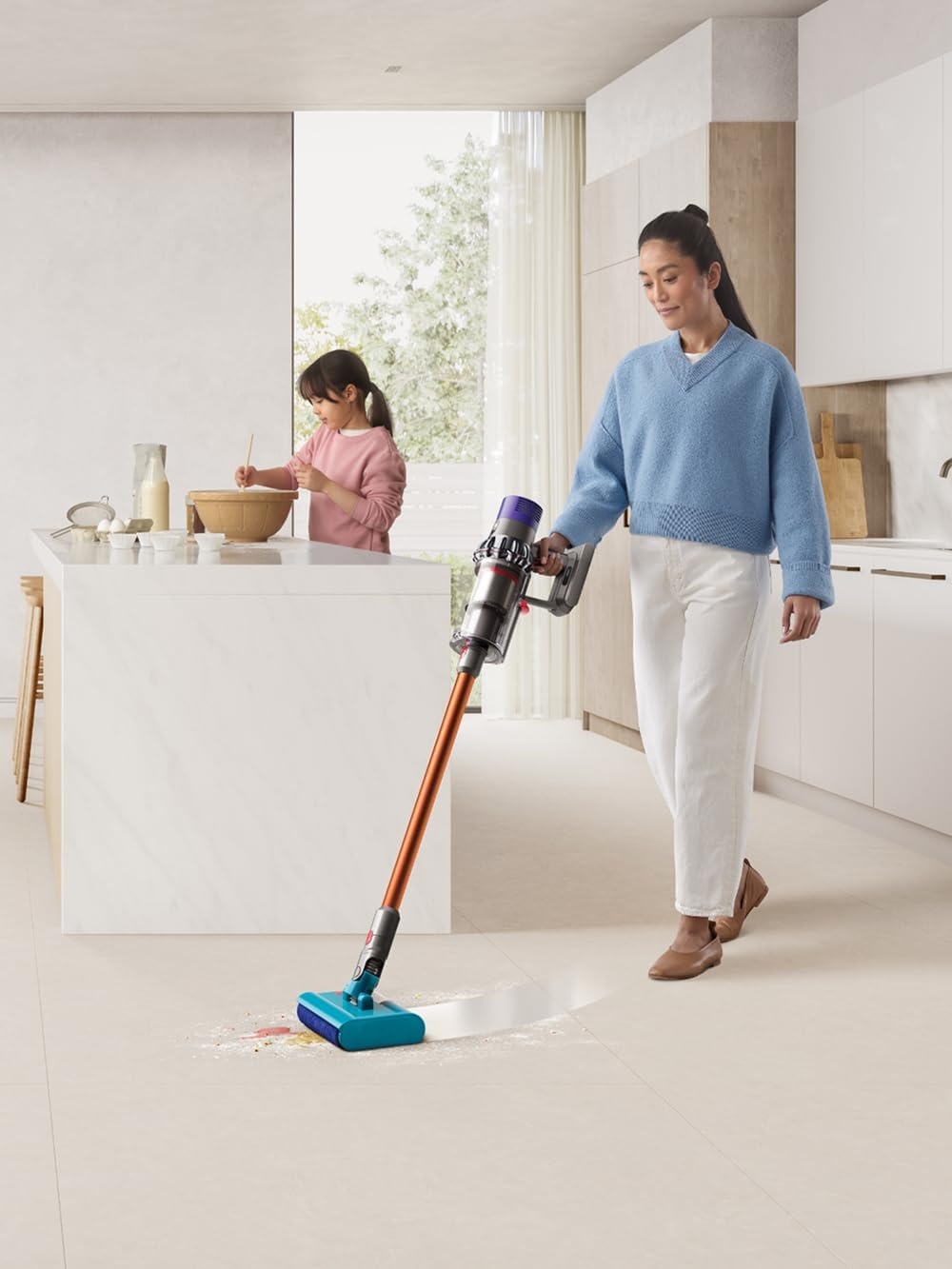 Dyson Cyclone V10 Submarine Nat- en droogstofzuiger - Nickel/Copper