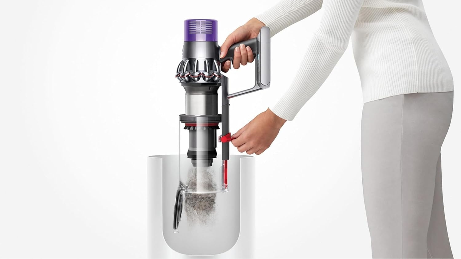 Dyson Cyclone V10 Submarine Nat- en droogstofzuiger - Nickel/Copper