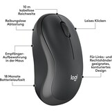 Logitech MK295 Siilencious draadloze combo, zwart (QWERTY Duitse versie)
