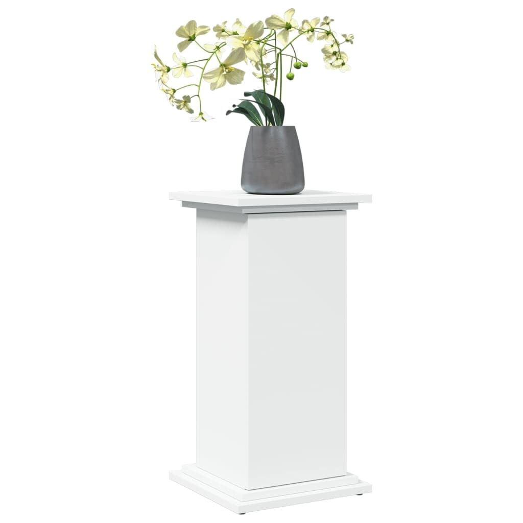 Houten Witte Sokkel met Opbergruimte 31x30x60 cm - 52% Korting