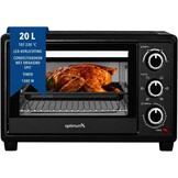 Mini Oven 20L met Hetelucht & 6 Bakfuncties - 1380W (34% Korting)